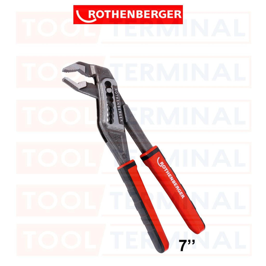 Rothenberger Rogrip M 2K 7'' Water Pump Pliers | Plumberstools