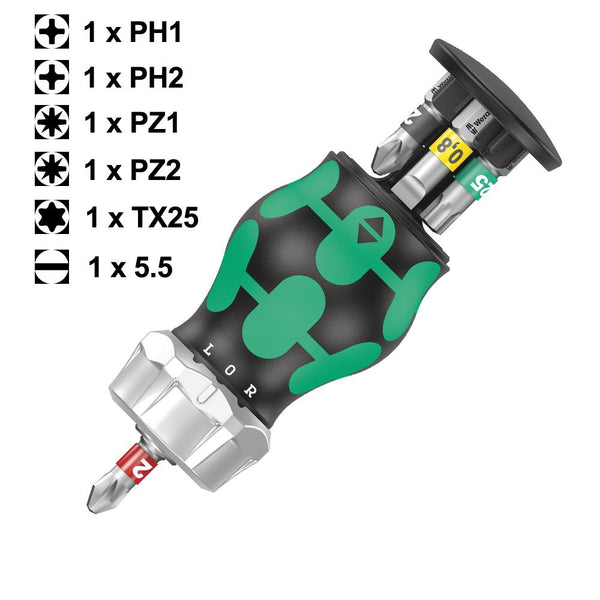 Wera Stubby Ratcheting Screwdriver