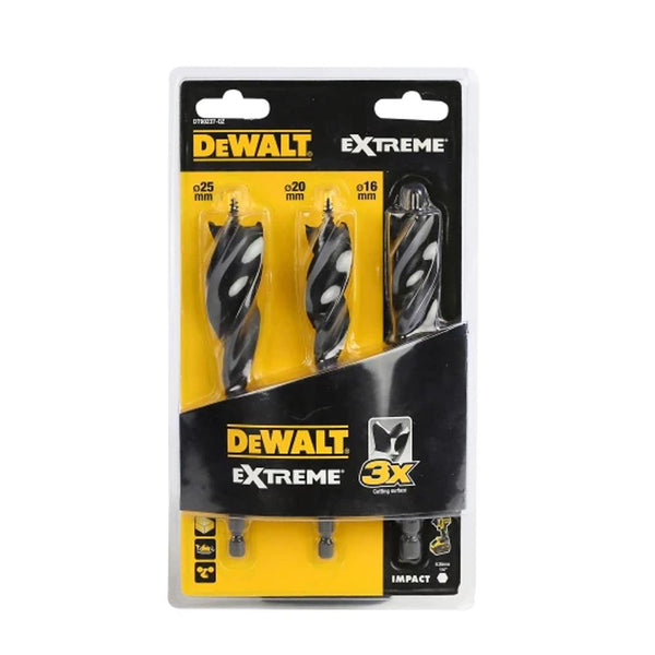 DeWalt EXTREME Tri Flute Bit 3 Piece Set