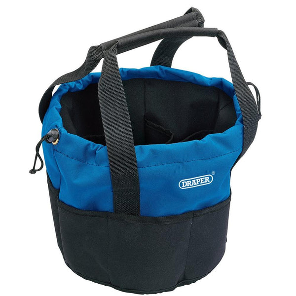 Draper 14 Pocket Bucket-Shaped Tool Bag