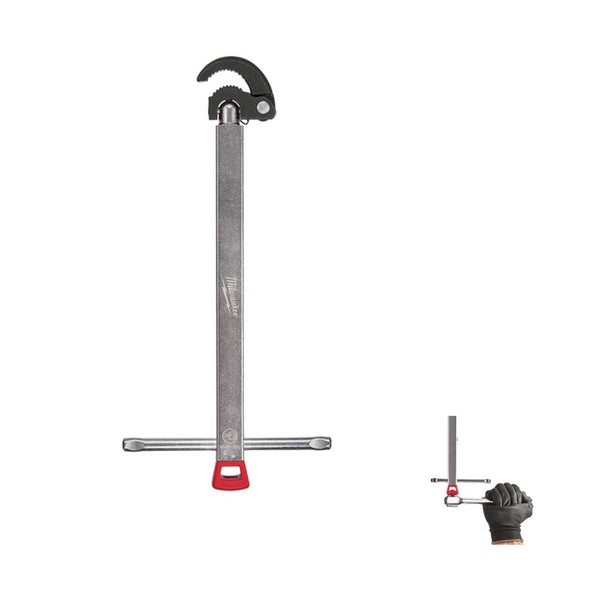 Milwaukee Telescopic Adjustable Basin Wrench 10-32mm