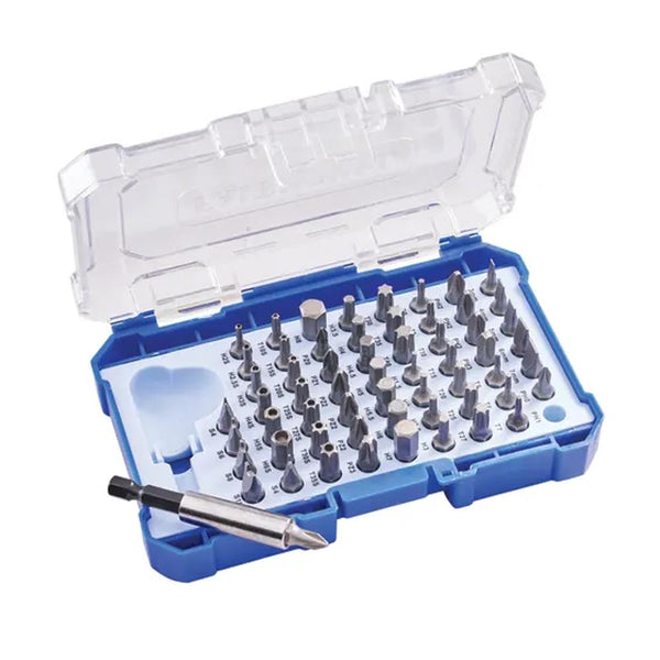 Faithfull 61 Piece Chrome Vanadium Security Screwdriver Bit Set