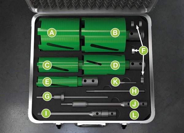 CLIPACORE XPRESSCUT PRO - 23 PIECE DRY CORE SET