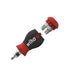 Wiha Magnetic Soft-Finish Stubby Screwdriver with Bit Magazine