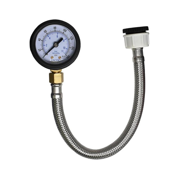 Arctic Hayes Water Pressure Test Gauge, U-Flow Water Gauge & Stem Thermometer in Case