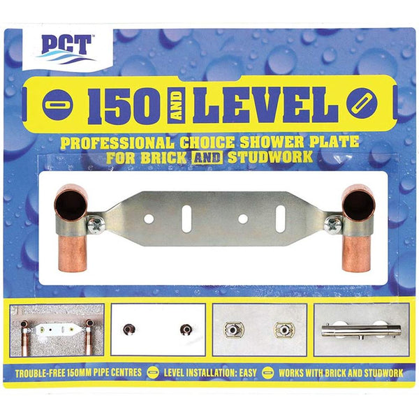 150 And Level Shower Mixer Bar Fixing Plate