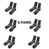 6 Pairs Scan Work Socks UK 6-12