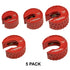 Nerrad Pro 8, 10, 15, 22, 28mm Copper Tube Cutter 5 Pack