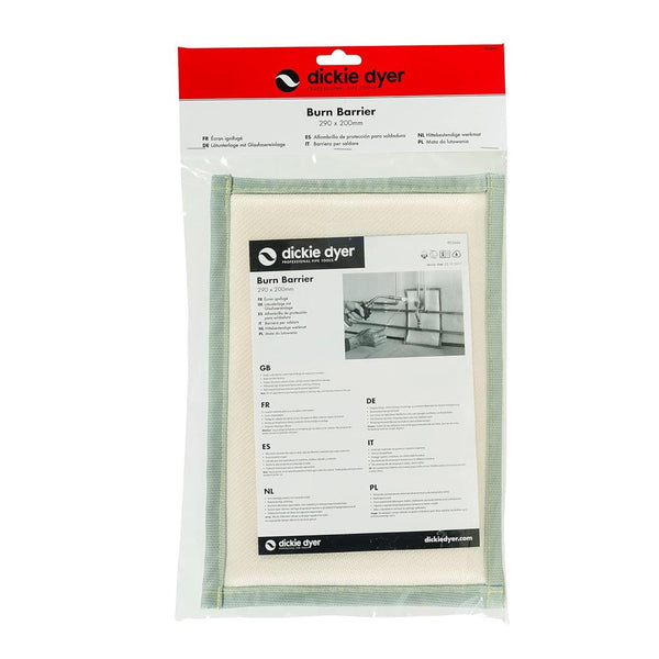 Dickie Dyer Soldering Heat Mat – Burn Barrier Padded 290 x 200 mm Heat Protection Pad