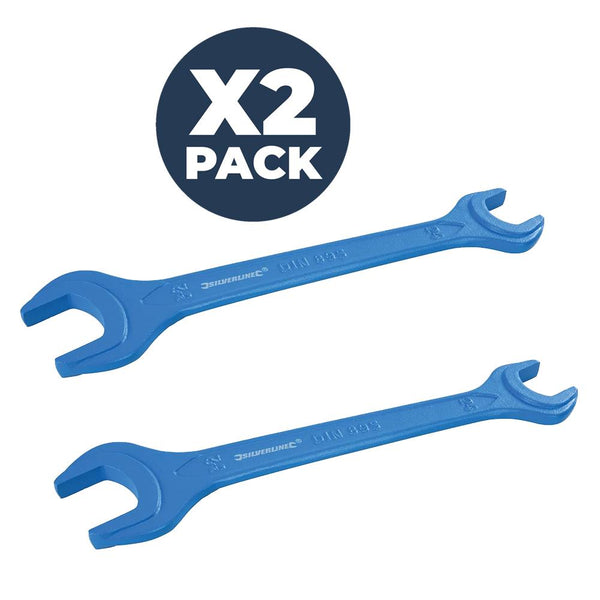 2 x Silverline Compression Nut Spanners