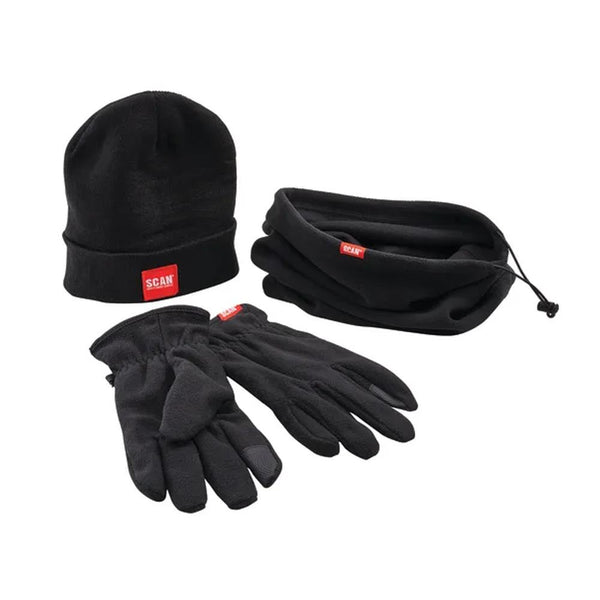 Scan 3 Piece Winter Essentials Pack - Beanie - Gloves - Snood