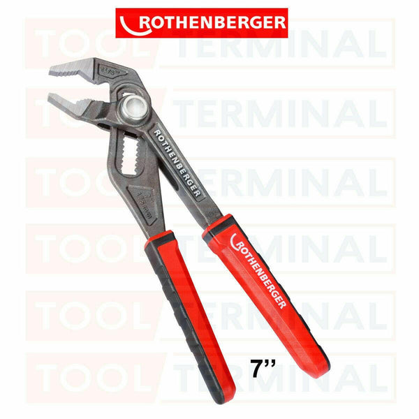 Rothenberger Rogrip F 2K 7'' Water Pump Pliers Button