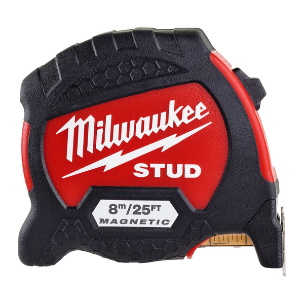 Milwaukee STUD Gen2 Tape Measure 8m/26ft (Metric and Imperial)