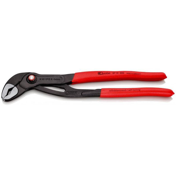 Knipex Cobra Red Button Quickset Pump Pliers 12'' - 300mm