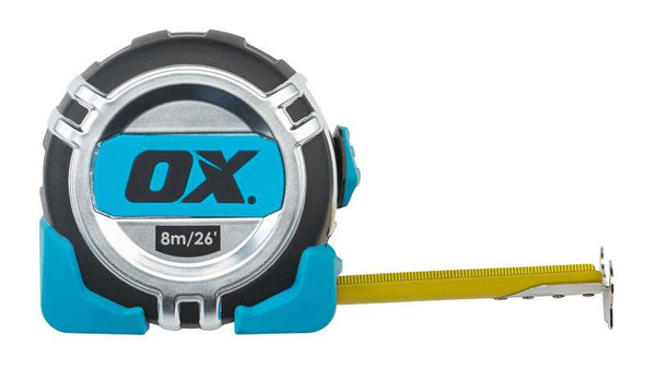 OX Pro Metric/Imperial 8m Tape Measure