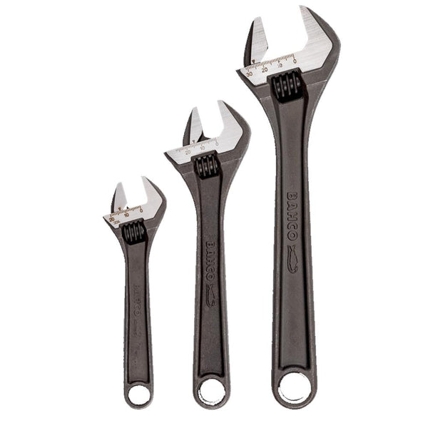 Bahco Adjustable Wrench 3 pack (6,8,10'')