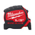 Milwaukee Premium Wide Blade 8m/26ft Tape Measure  (Metric and Imperial)